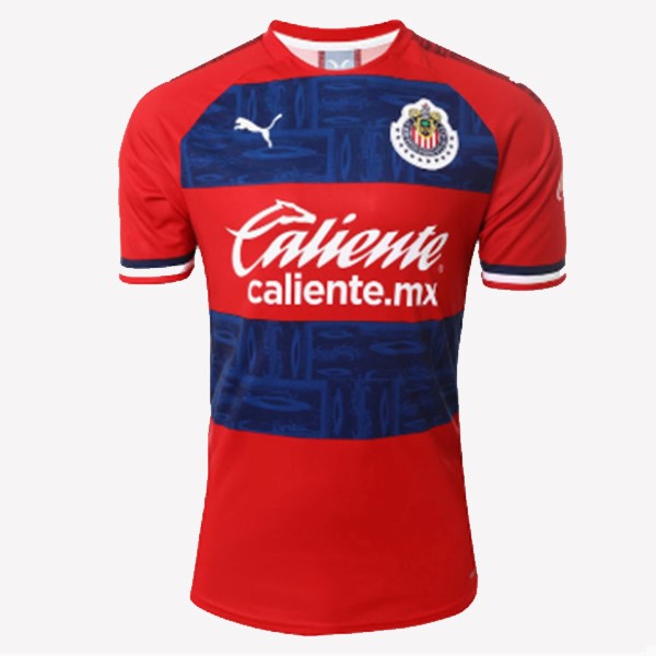Camiseta CD Guadalajara 1ª Kit Mujer 2019 2020 Rojo Azul